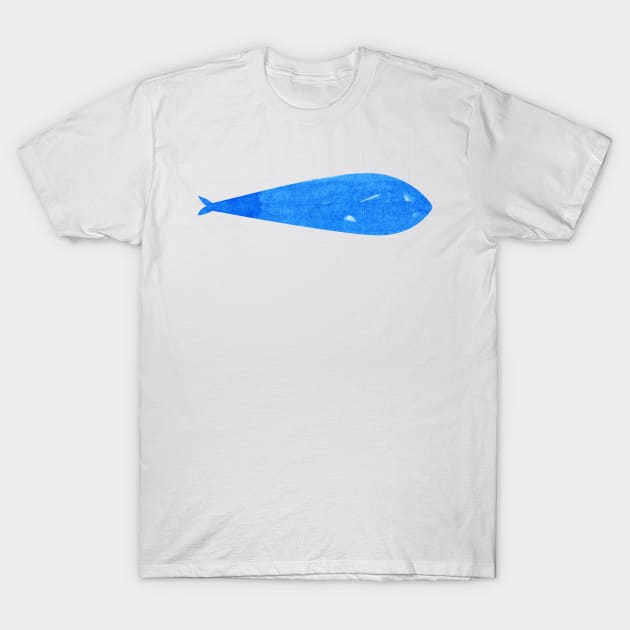 Blue fish T-Shirt by shoko